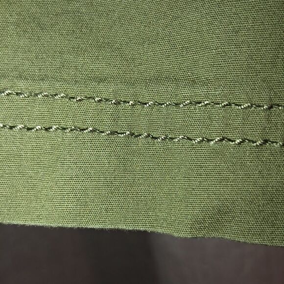 Motherhood S Camo Green Stretch Shorts with Four Pockets - Picture 7 of 14